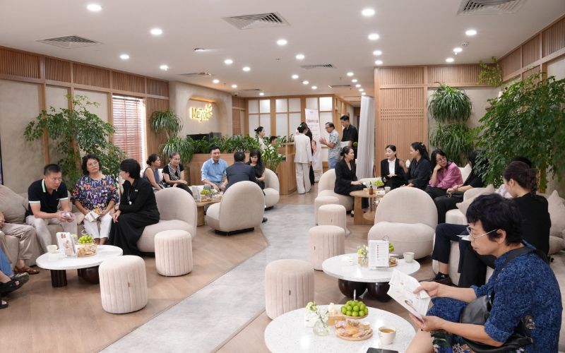 Không gian sự kiện tổ chức toạ đàm tại Meijibio